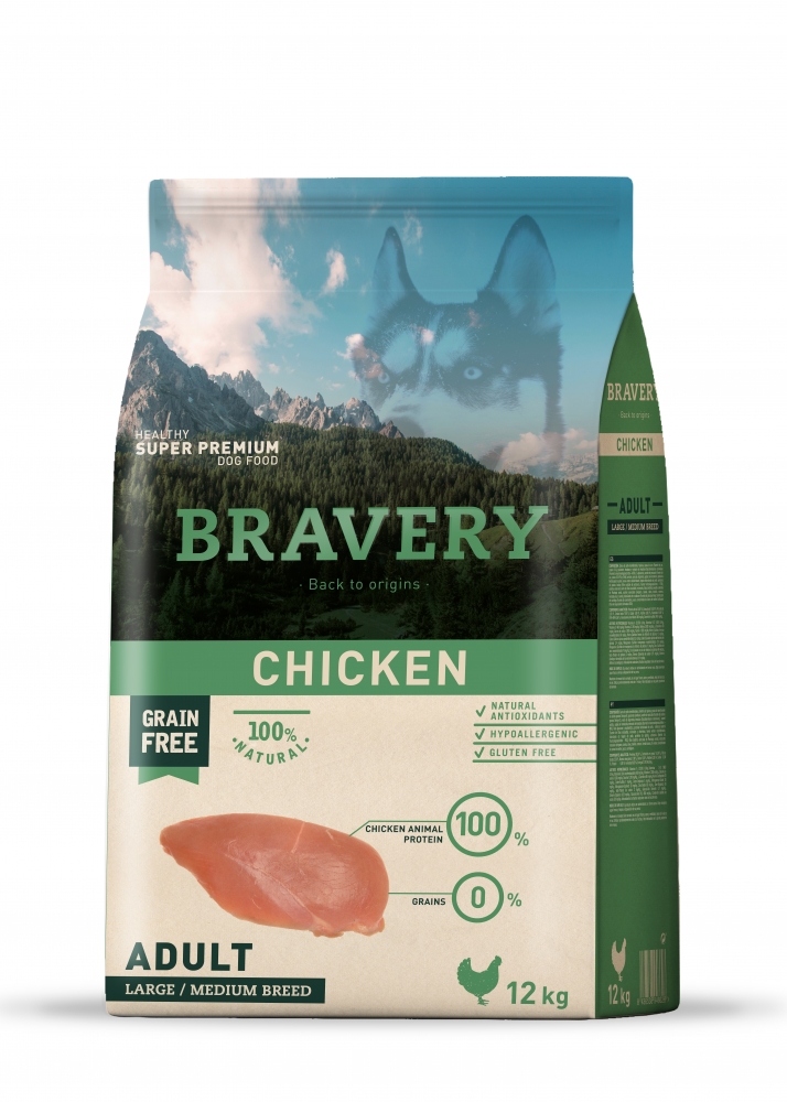 Bravery poulet sans céréales